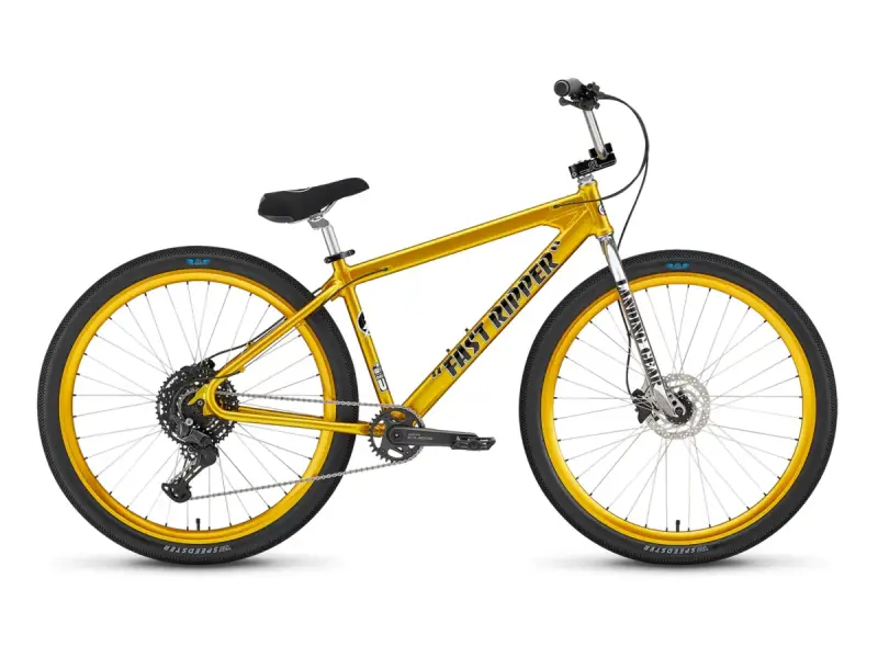 SE Bikes "Fast Ripper 29" BMX Cruiser Bike - 29 Inch | Gold Bling