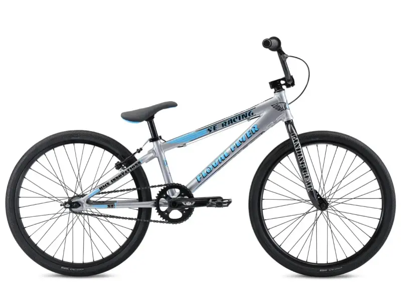 SE Bikes "Floval Flyer 24" 2021 BMX Race Cruiser Rad - 24 Zoll - Silver