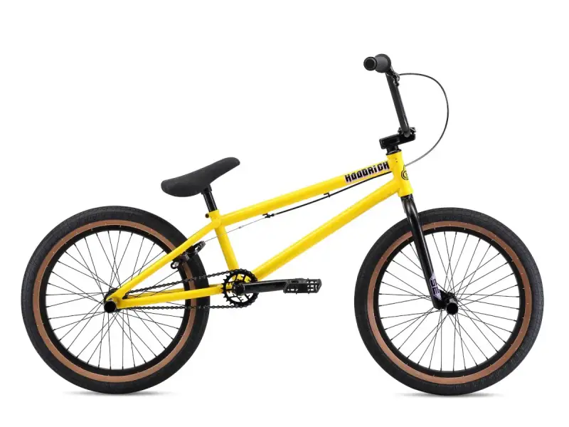 SE Bikes "Hoodrich" 2020 BMX Bike - Yellow