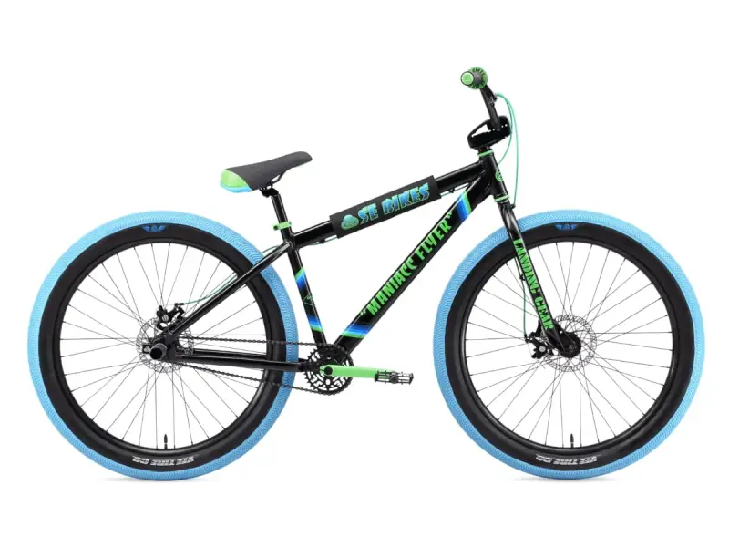SE Bikes "Maniacc Flyer 27.5" 2020 BMX Cruiser Bike - 27.5 Inch - Black