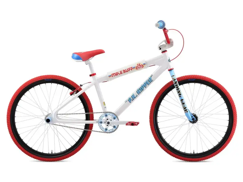 SE Bikes "Mike Buff PK Ripper Looptail 26" 2019 BMX Cruiser Rad - 26 Zoll - White
