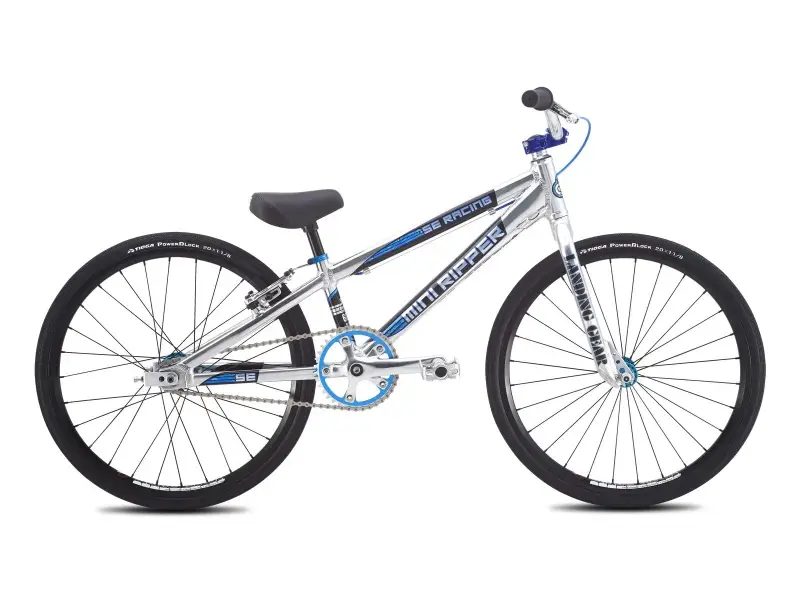 SE Bikes "Mini Ripper" 2016 BMX Race Bike - High Polish Silver