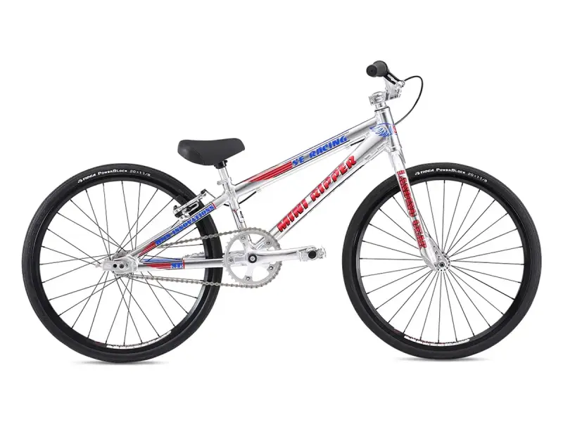 SE Bikes "Mini Ripper" 2018 BMX Race Bike - High Polish Silver