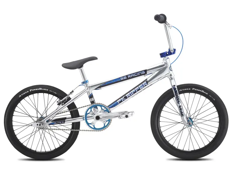 SE Bikes "PK Ripper Elite XL" 2016 BMX Race Rad - High Polish Silver