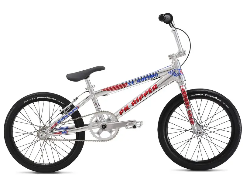 SE Bikes "PK Ripper Super Elite" 2018 BMX Race Bike - High Polish Silver
