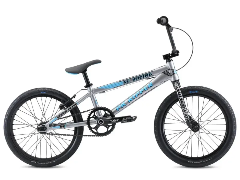 SE Bikes "PK Ripper Super Elite" 2021 BMX Race Bike - Silver