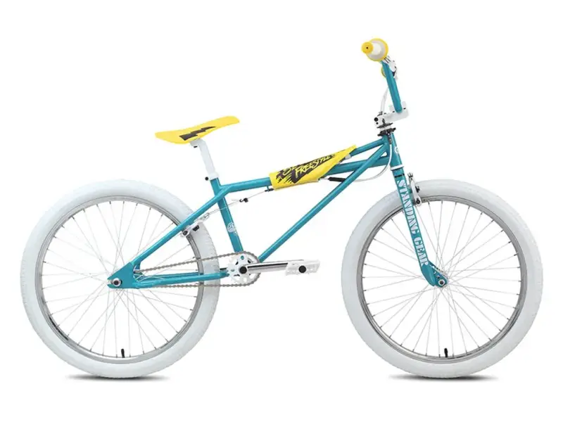 SE Bikes "Quadangle Freestyle 24" 2015 BMX Cruiser Bike - 24 Inch