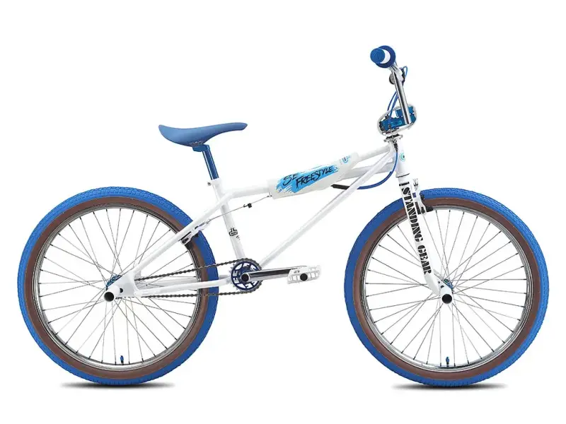 SE Bikes "Quadangle Freestyle 24" 2016 BMX Cruiser Bike - 24 Inch