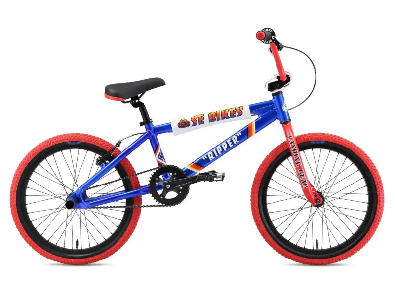 SE Bikes "Ripper" 2020 BMX Bike - Blue/Red