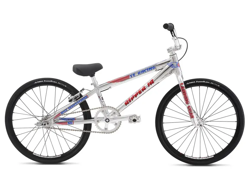 SE Bikes "Ripper Junior" 2017 BMX Race Bike - High Polish Silver
