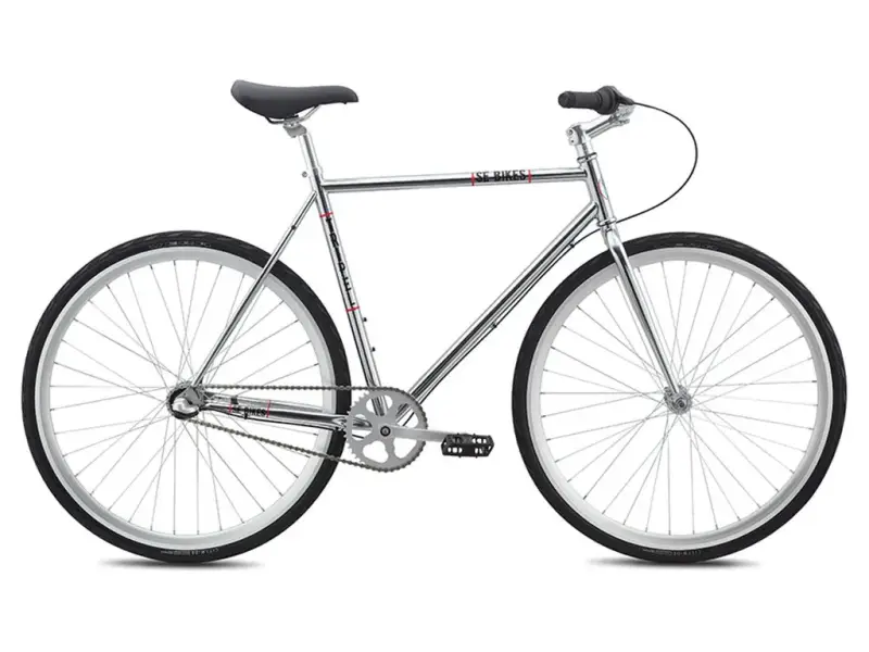 SE Bikes "Tripel" 2015 Fixed Gear Bike - Chrome