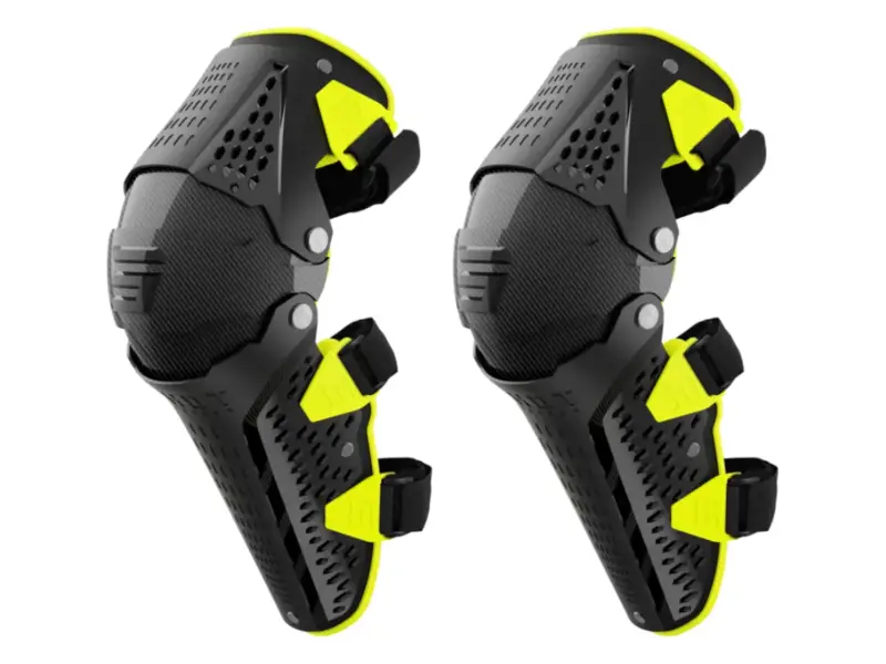 Shot Race Gear "Airflow" Knie-/Schienbeinschoner - Black