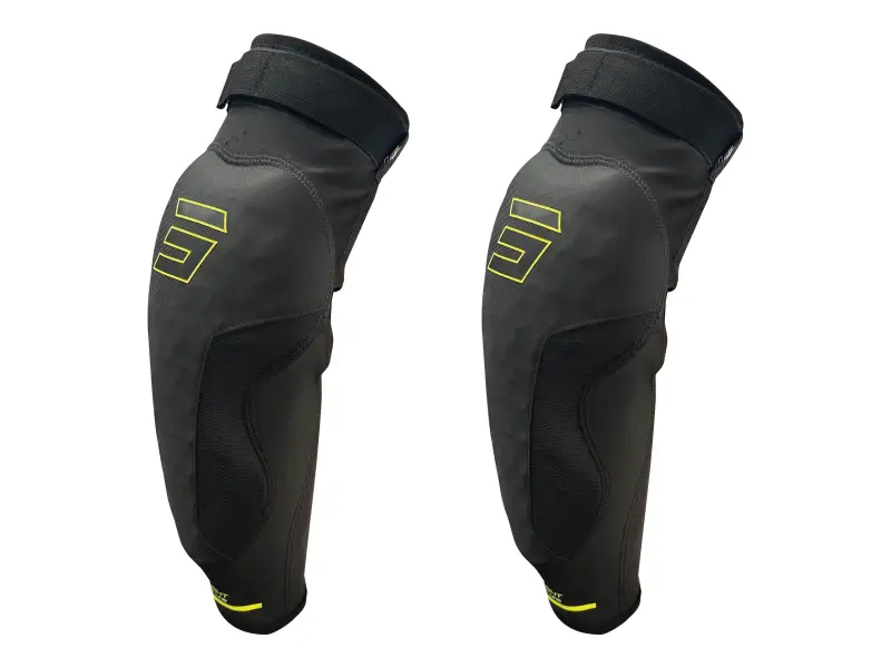 Shot Race Gear "Airlight 2.0" Ellenbogenschoner - Black/Neon Yellow