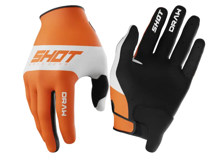 Shot Race Gear "Draw Shade" Handschuhe - Orange