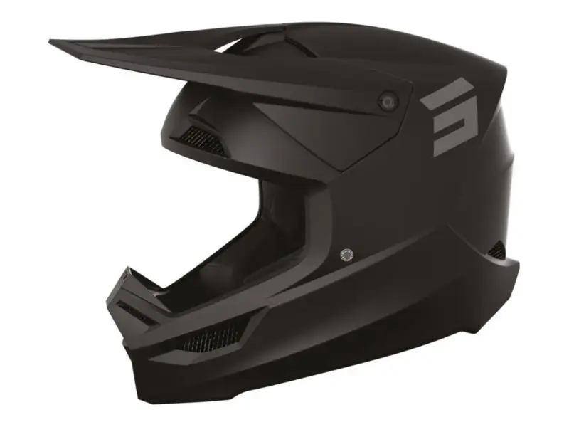 Shot Race Gear "Furious Solid" Fullface Helmet - Black Matt