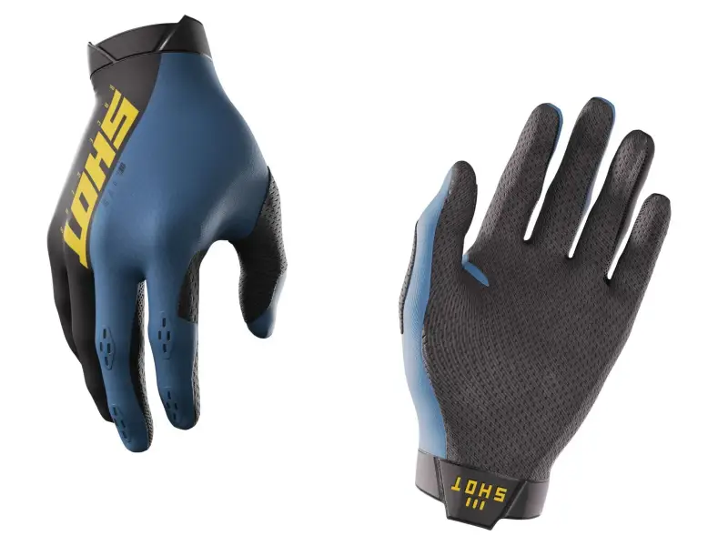 Shot Race Gear "Lite" Gloves - Blue