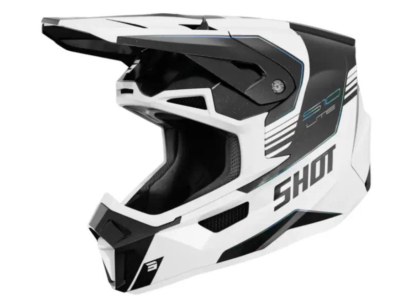 Shot Race Gear "Lite S10" Fullface Helm - Holographic Pearly