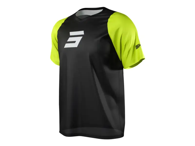 Shot Race Gear "Neo Defender" T-Shirt - Neon Yellow