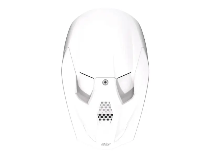 Shot Race Gear "Race" Fullface Helm - White Gloss