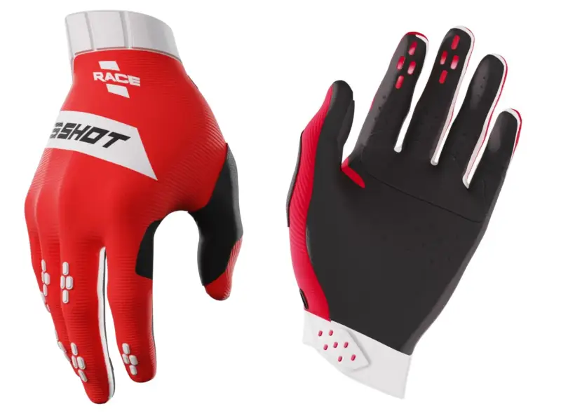 Shot Race Gear "Race" Handschuhe - Red