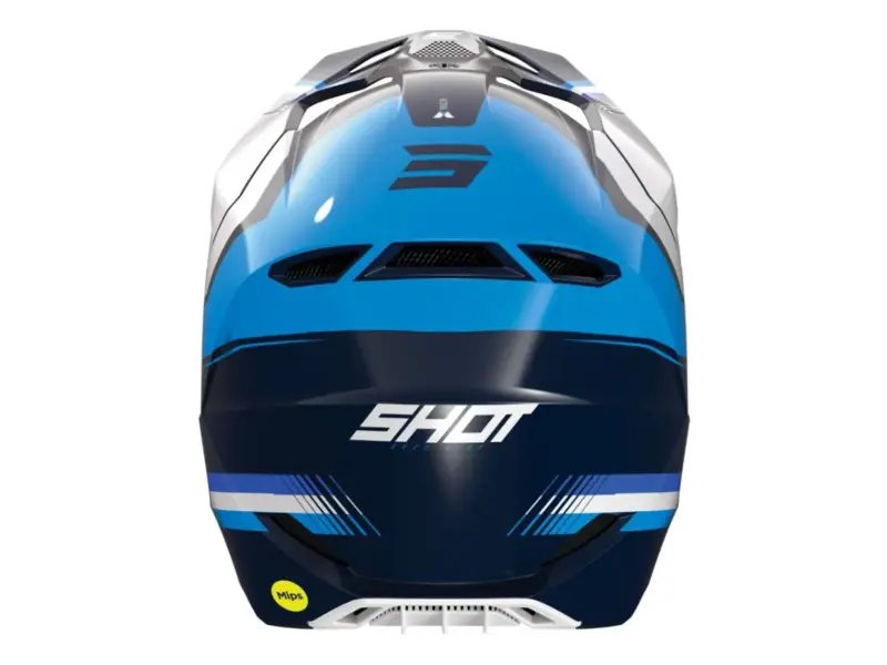 Shot Race Gear "Race Tracer" Fullface Helm - Blue Glossy
