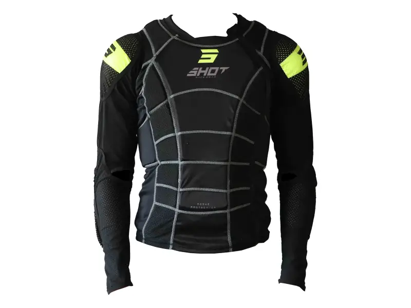 Shot Race Gear "Rogue 2.0" Protektor Jacke (Kids) - Black