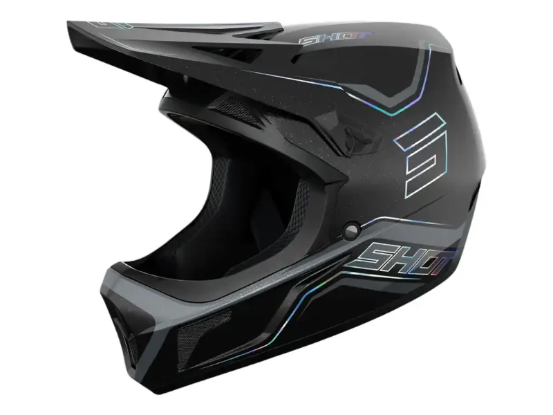 Shot Race Gear "Rogue Comp" Fullface Helmet - Black Pearly