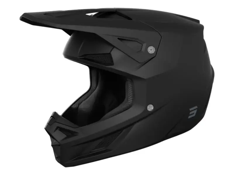 Shot Race Gear "Speed Solid" Fullface Helmet - Black Matt