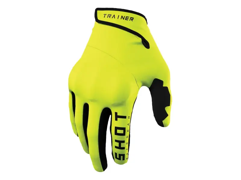 Shot Race Gear "Trainer CE 3.0" Handschuhe - Neon Yellow