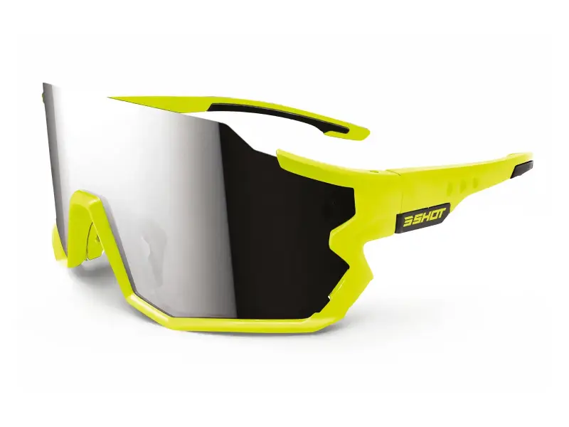 Shot Race Gear "Vista" Sunglasses - Neon Yellow