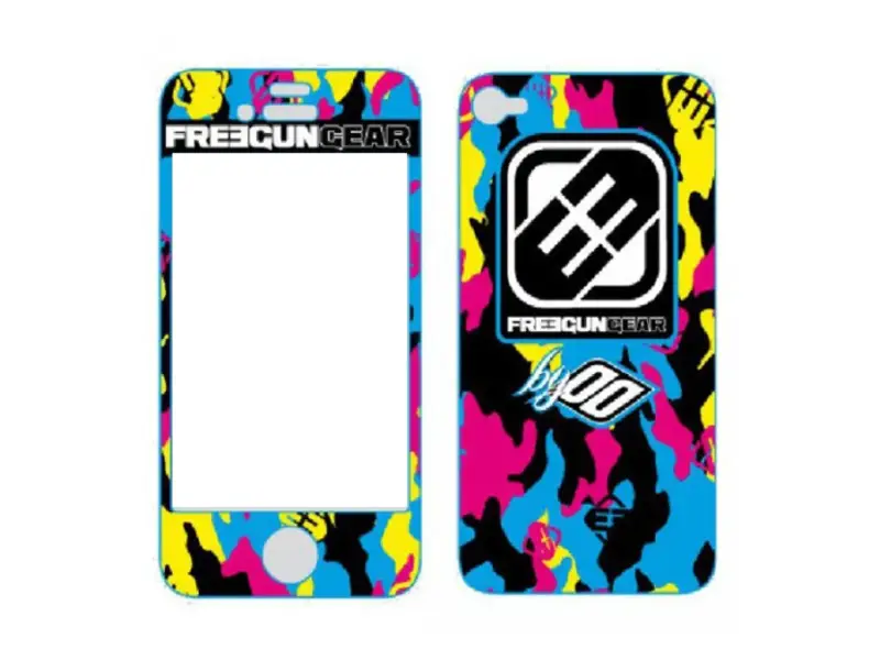 Shot Race Gear x Freegun Handy Sticker - Camo