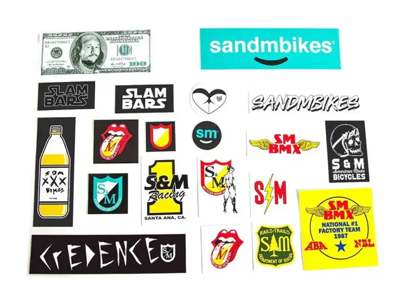 S&M Bikes "20" Stickerset
