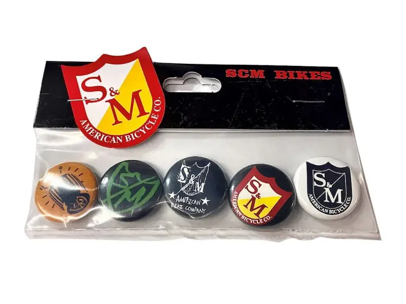 S&M Bikes Button Set