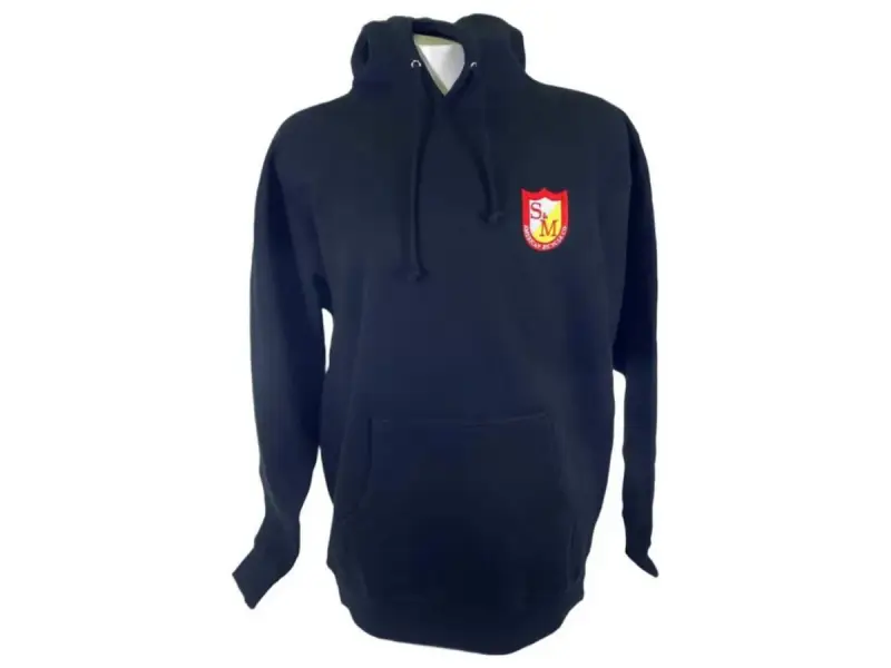 S&M Bikes "Pocket Shield" Hooded Pullover - Black