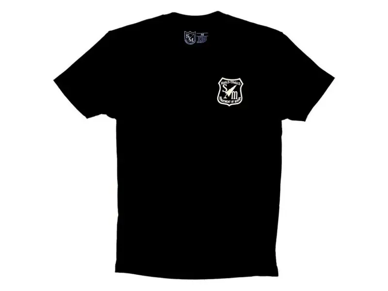 S&M Bikes "Rails and Trails" T-Shirt - Black