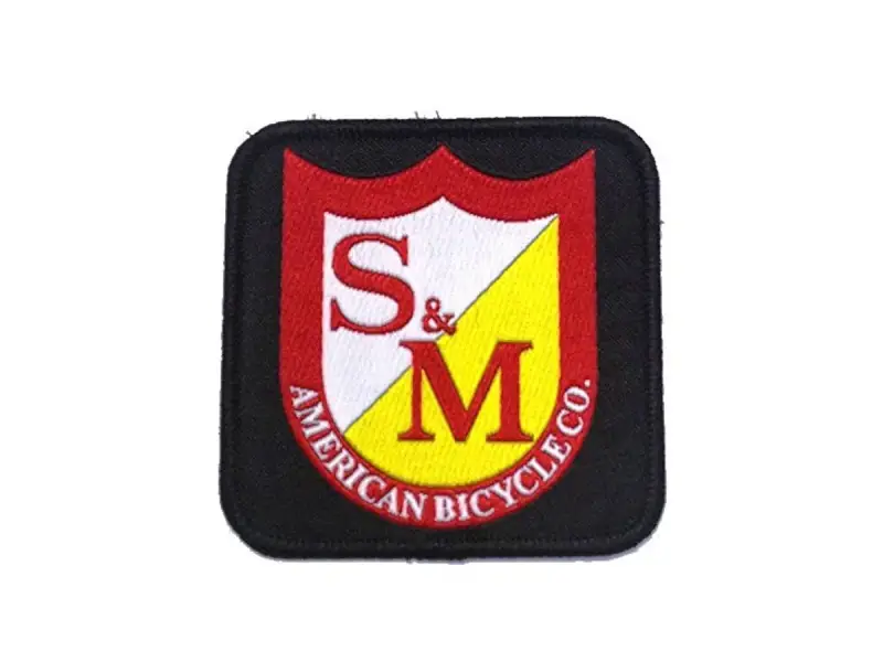 S&M Bikes "Square Shield" Patch