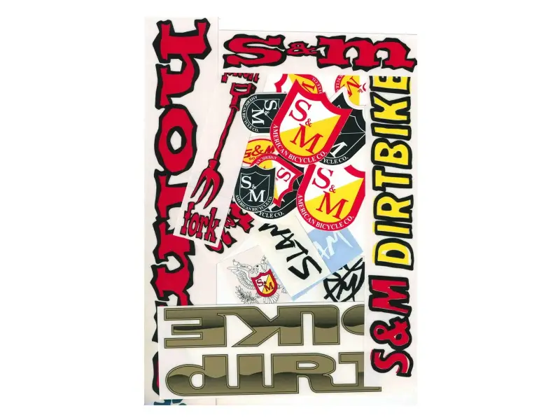S&M Bikes Stickerset