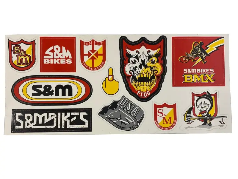 S&M Bikes "V2" Stickerset