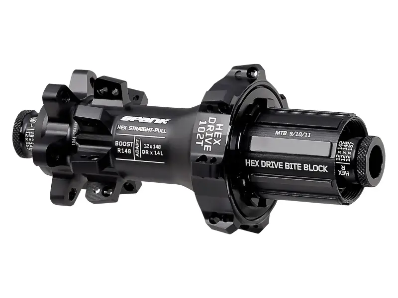 Spank "HEX Straightpull Boost" MTB Rear Hub