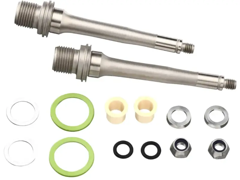 Spank Pedals Axle Set - Crank Boot