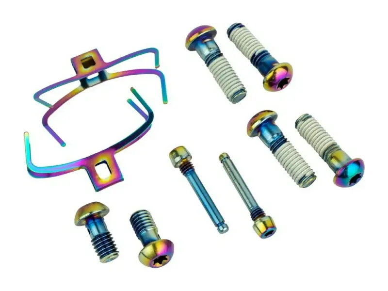 SRAM "G2 Ultimate / RSC" Bremssattel Hardware Upgrade Kit - Rainbow