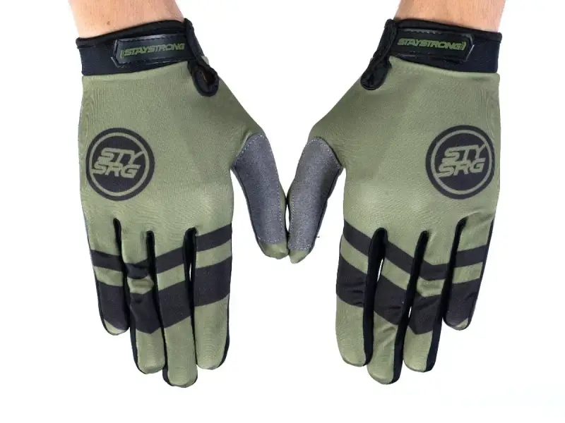 Stay Strong "Chevron" Handschuhe - Green
