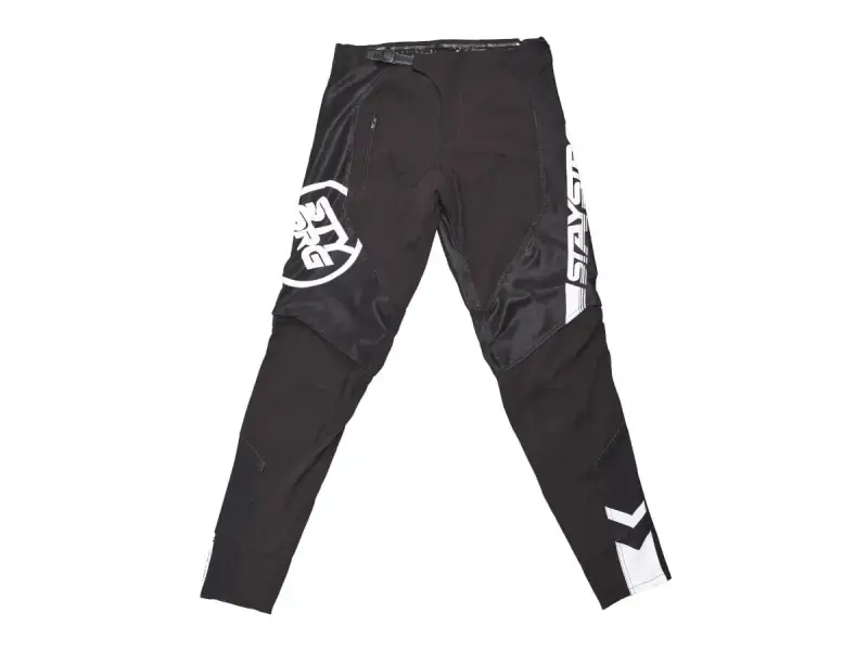 Stay Strong "Race V1" BMX Race Pants - Black/White