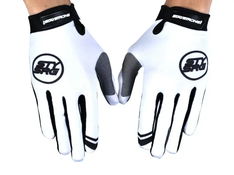 Stay Strong "Staple" Handschuhe - White