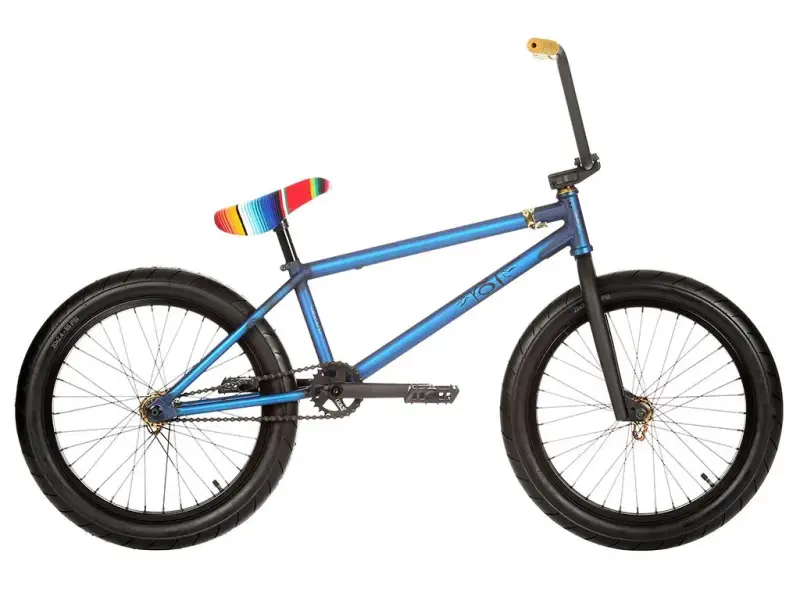 Stereo Bikes "Plug In" 2016 BMX Bike - Mexican Serape Matt Blue Raw