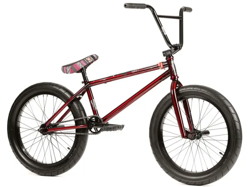 Stereo Bikes "Plug In" 2017 BMX Bike - Sierra Burgundy Raw