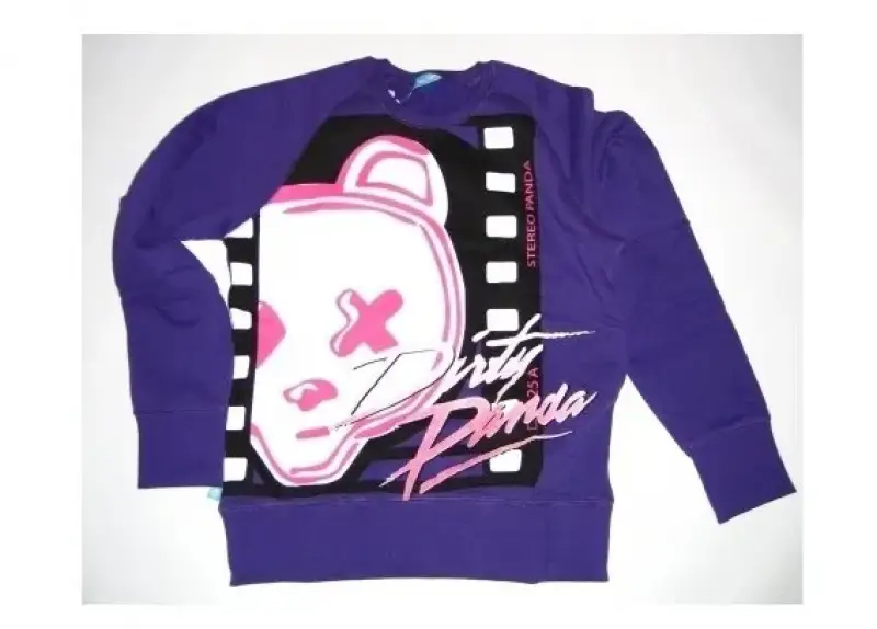 Stereo Panda "Dirty Panda" Pullover