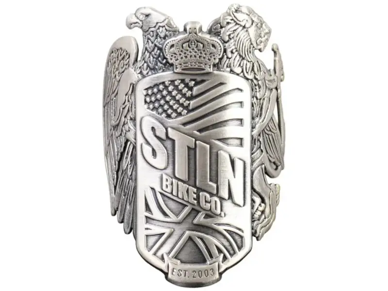 Stolen BMX "10 Year Crest Arched" Steuerrohr Badge