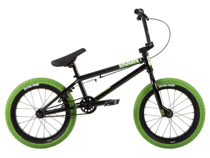 Stolen BMX "Agent 16" BMX Rad - 16 Zoll - Black
