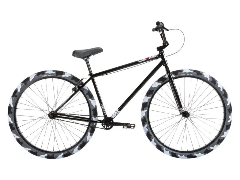 Stolen BMX "Max 29" BMX Cruiser Bike - 29 Inch - Black/Urban Camo